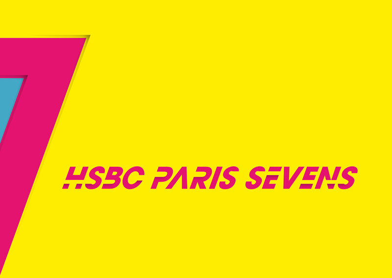 couverture horizontale d'un dossier de presse HSBC Sevens Series